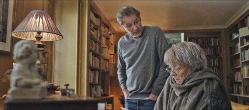 KEVIN KLINE and Maggie Smith in a scene from Israel Horovitz's "My Old Lady."