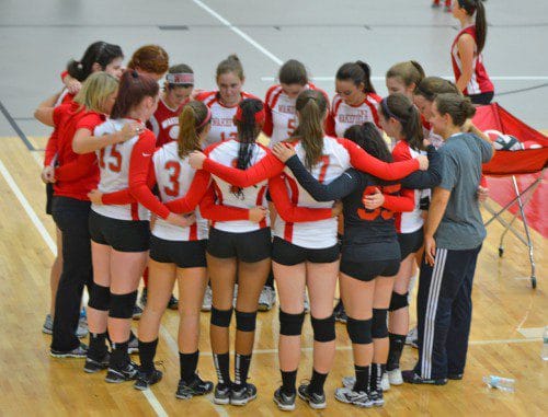 THE WMHS varsity and JV girls’ volleyball teams will be taking part in the Be Bold, Be Gold fundraiser for childhood cancer research on Tuesday, Sept. 30 when the Warrior teams host Melrose at the Charbonneau Field House.