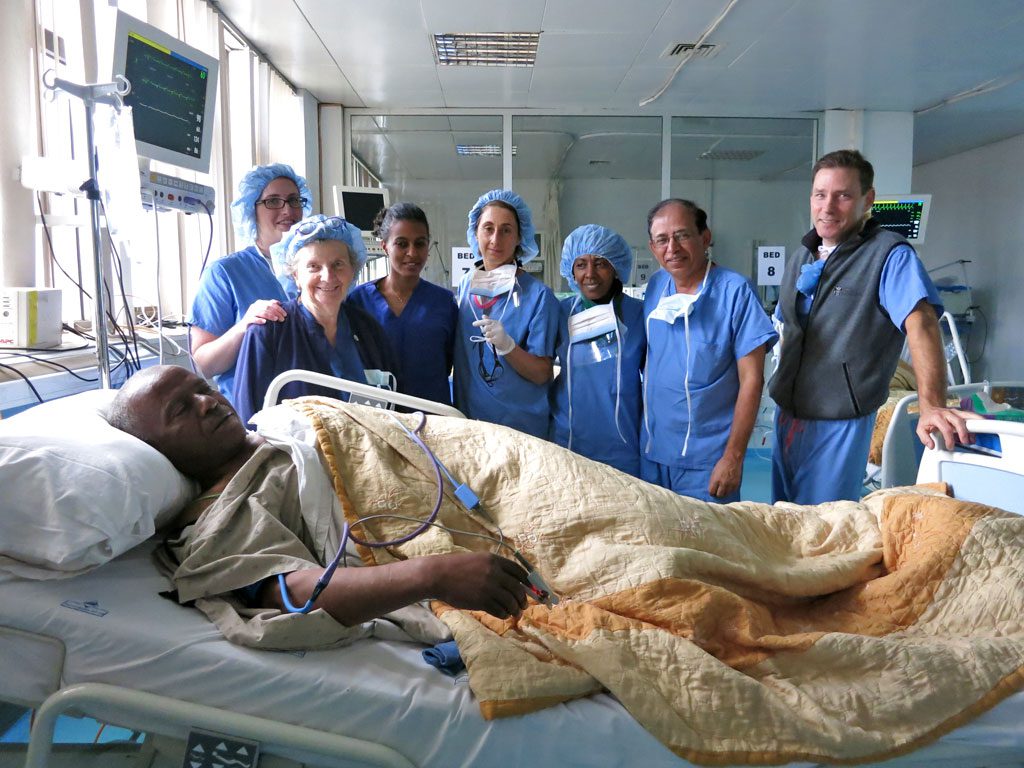 THE BOSTON CARDIAC FOUNDATION team in Ethiopia.