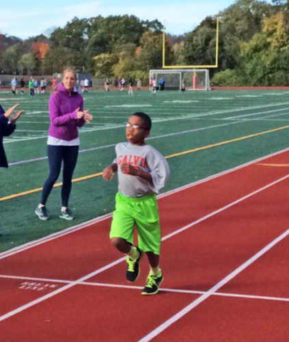THE WINNERS of the Galvin Middle School cross country team’s races against Melrose were Brian Smith (left photo) and Alex Jacob (right photo). Smith was the winner of the seventh/eighth grade boys’ race while Jacob was the first place finisher in the fifth/sixth grade boys’ race.