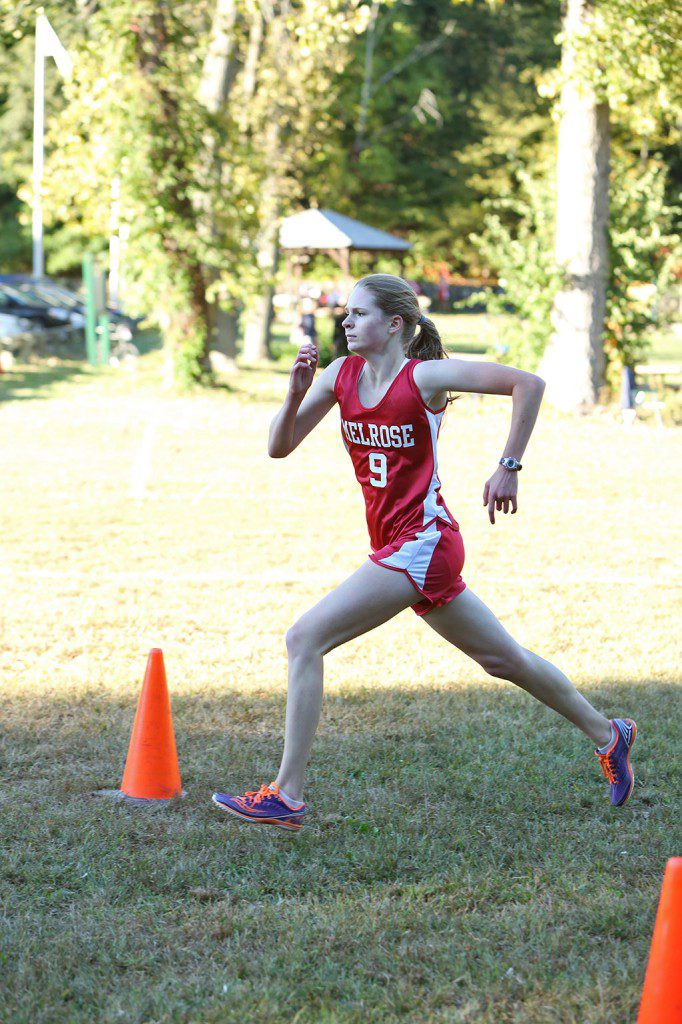 ELIZABETH HIRSCH is among the runners who will represent Melrose this week at All-States held at Franklin Park. (file photo)