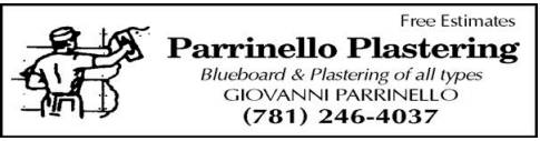 PARRINELLO PLASTER