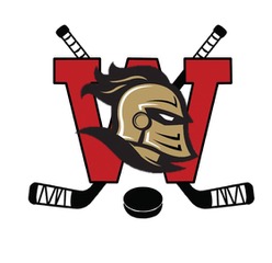 Girls hockey logo 2024 WMHS Northeast