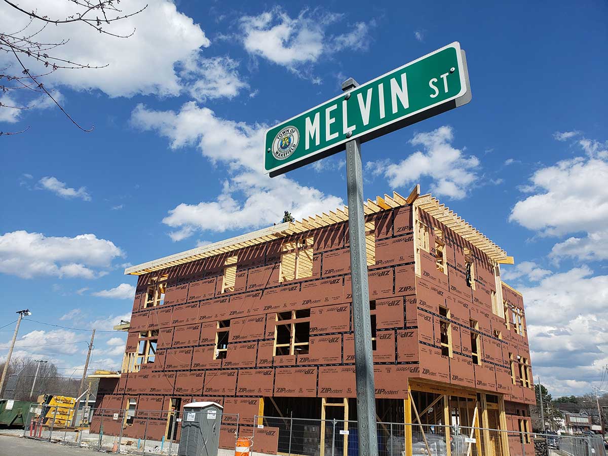 Housing Construction Stock Photograph