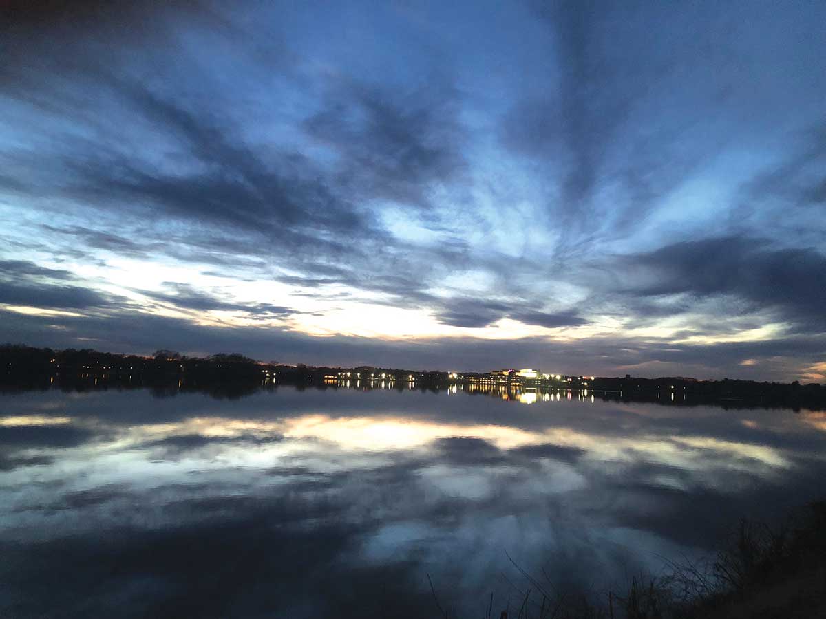 The end of a very interesting day