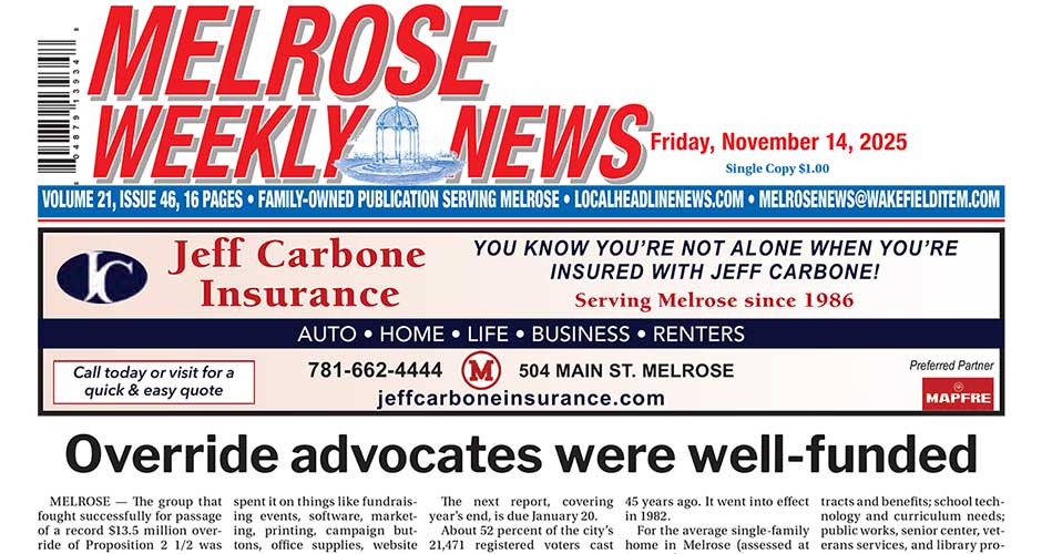 Front Page: November 14, 2025